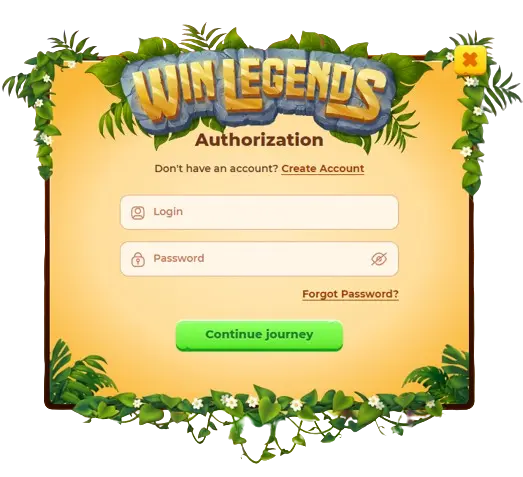 WinLegends Login